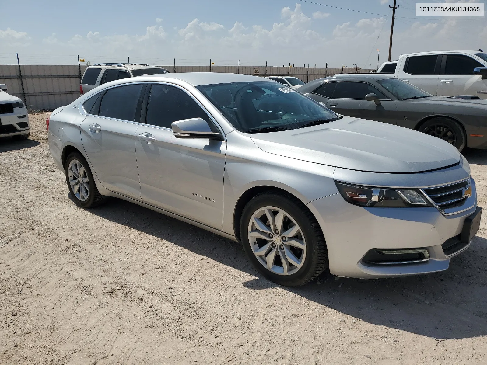 2019 Chevrolet Impala Lt VIN: 1G11Z5SA4KU134365 Lot: 64993214