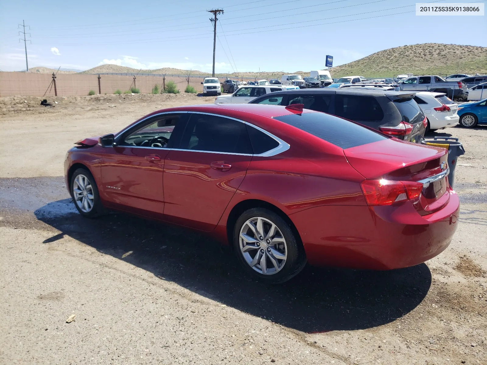 2G11Z5S35K9138066 2019 Chevrolet Impala Lt