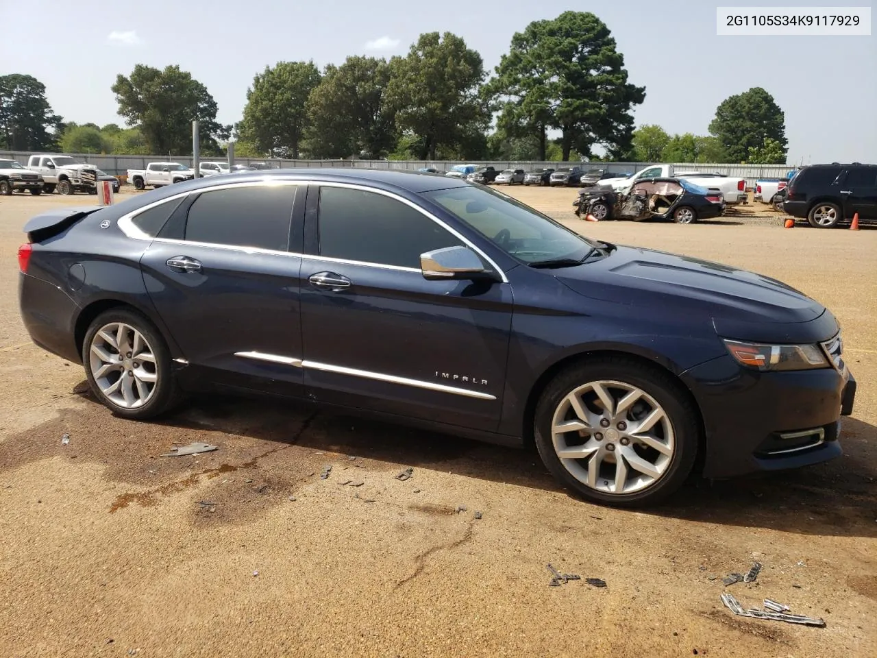 2019 Chevrolet Impala Premier VIN: 2G1105S34K9117929 Lot: 65517544