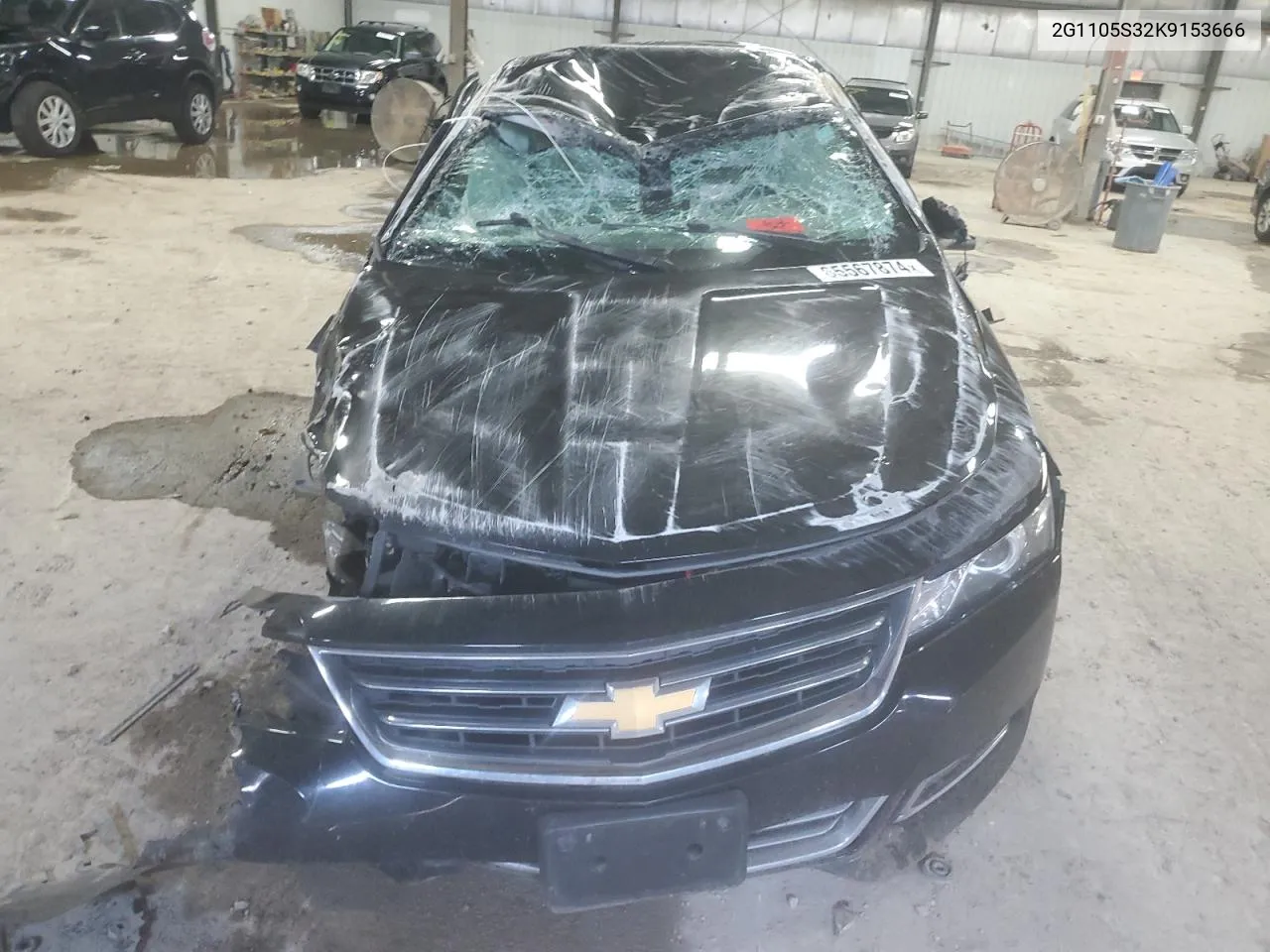 2019 Chevrolet Impala Premier VIN: 2G1105S32K9153666 Lot: 65567874