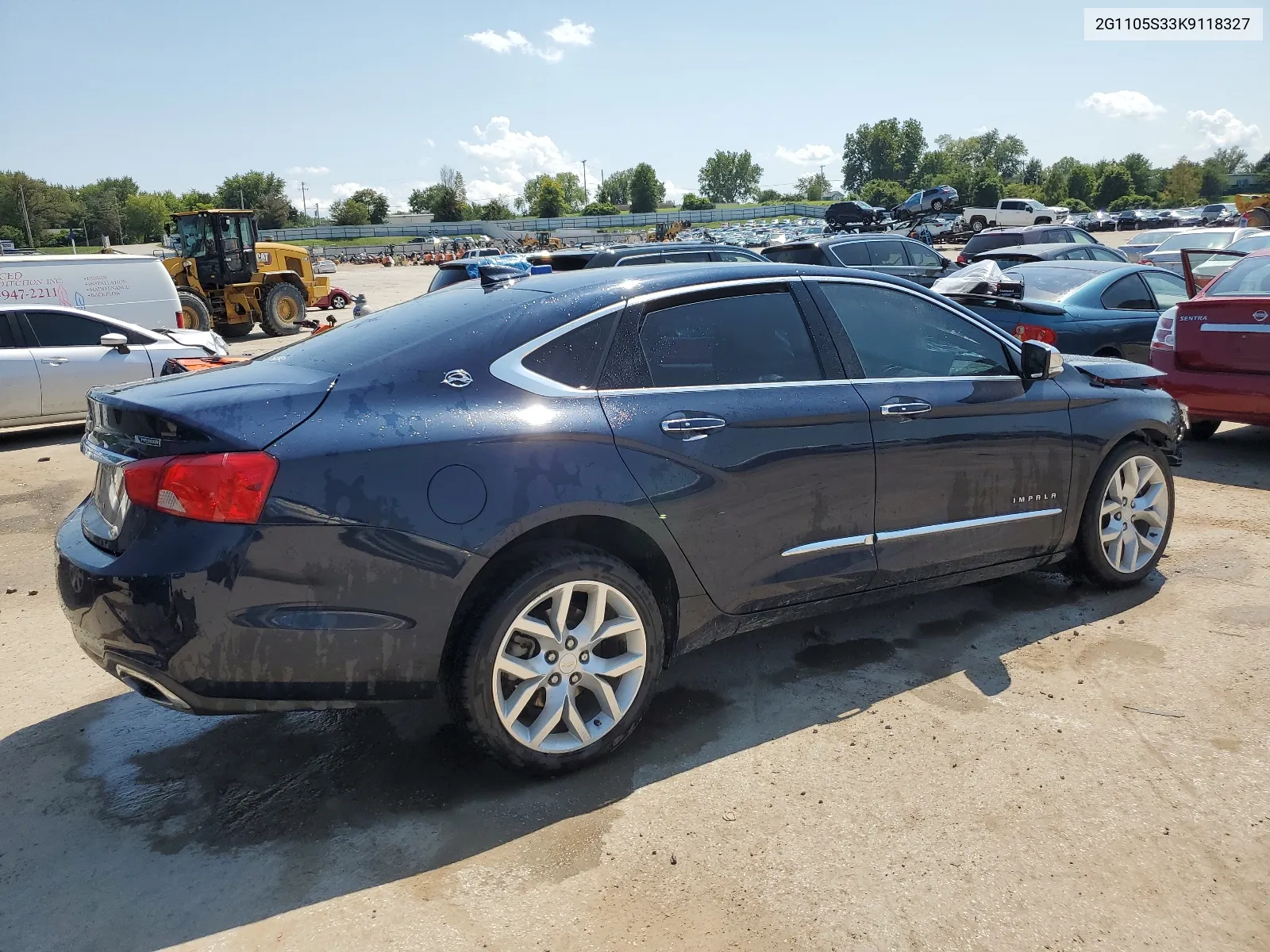 2019 Chevrolet Impala Premier VIN: 2G1105S33K9118327 Lot: 66396934