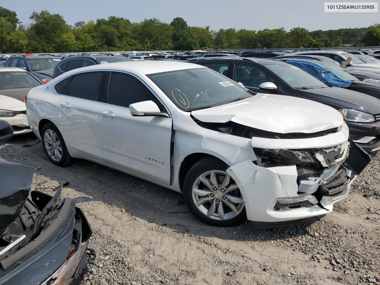 1G11Z5SA9KU133955 2019 Chevrolet Impala Lt