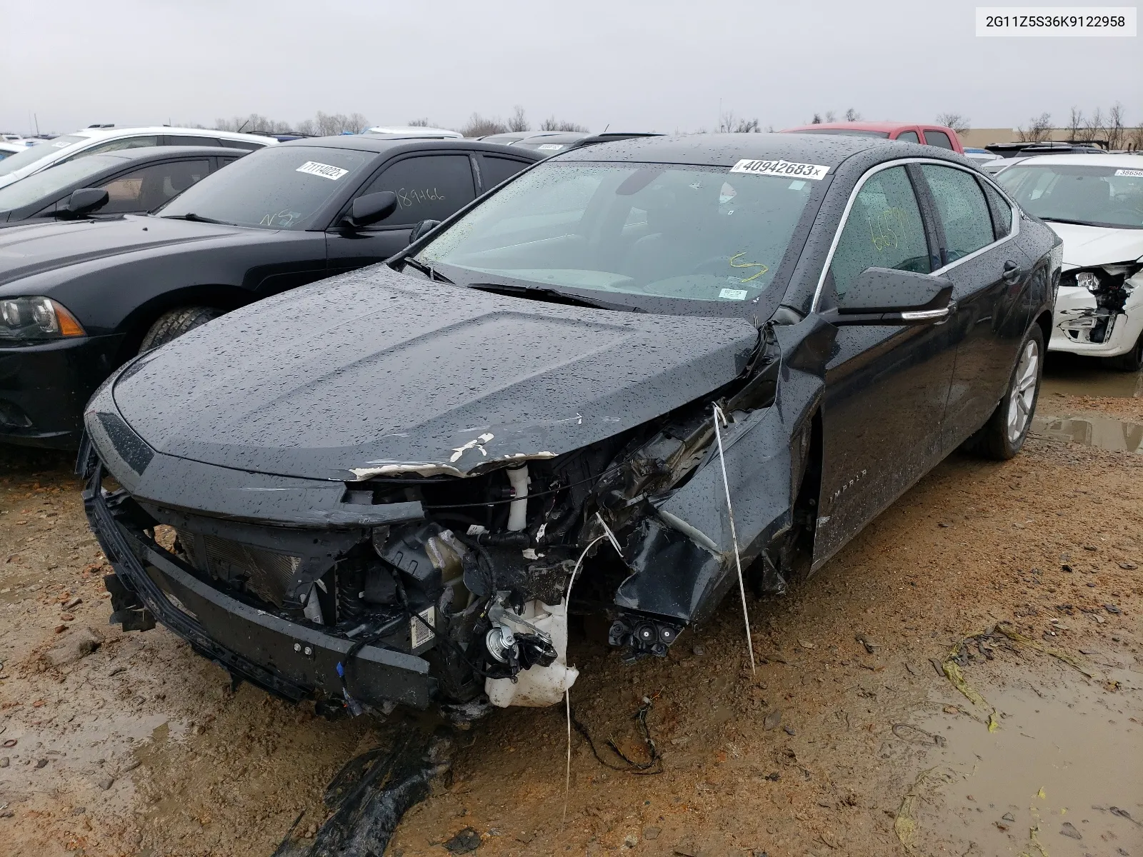 2019 Chevrolet Impala Lt VIN: 2G11Z5S36K9122958 Lot: 66964184