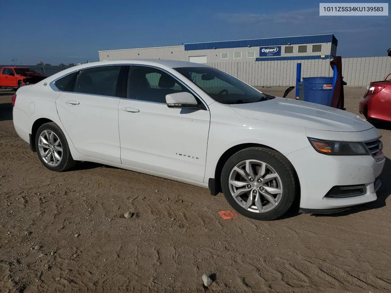 1G11Z5S34KU139583 2019 Chevrolet Impala Lt