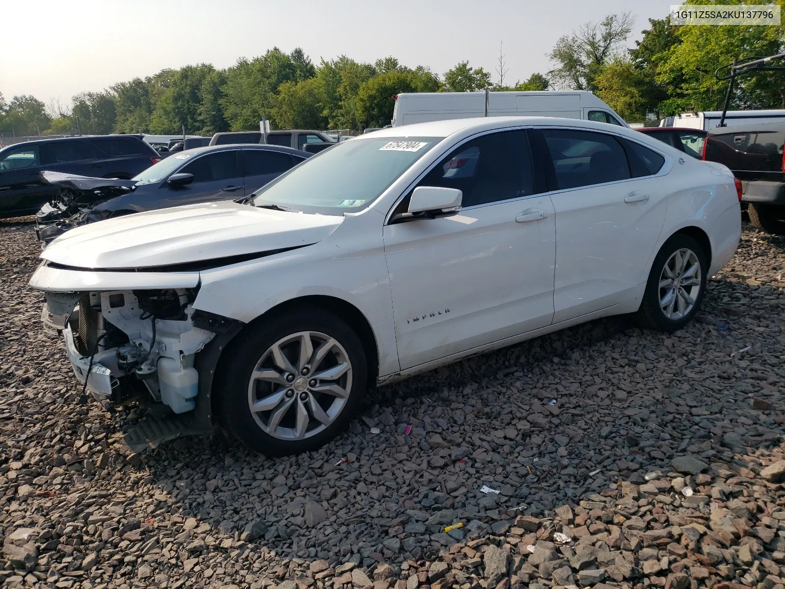 1G11Z5SA2KU137796 2019 Chevrolet Impala Lt