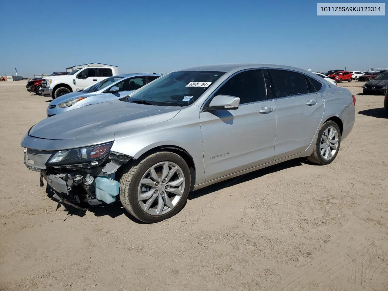 2019 Chevrolet Impala Lt VIN: 1G11Z5SA9KU123314 Lot: 68481184