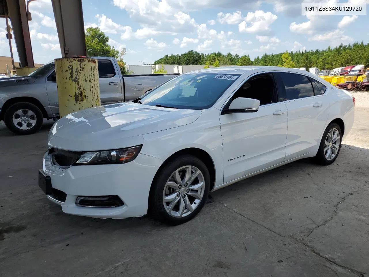 1G11Z5S34KU129720 2019 Chevrolet Impala Lt