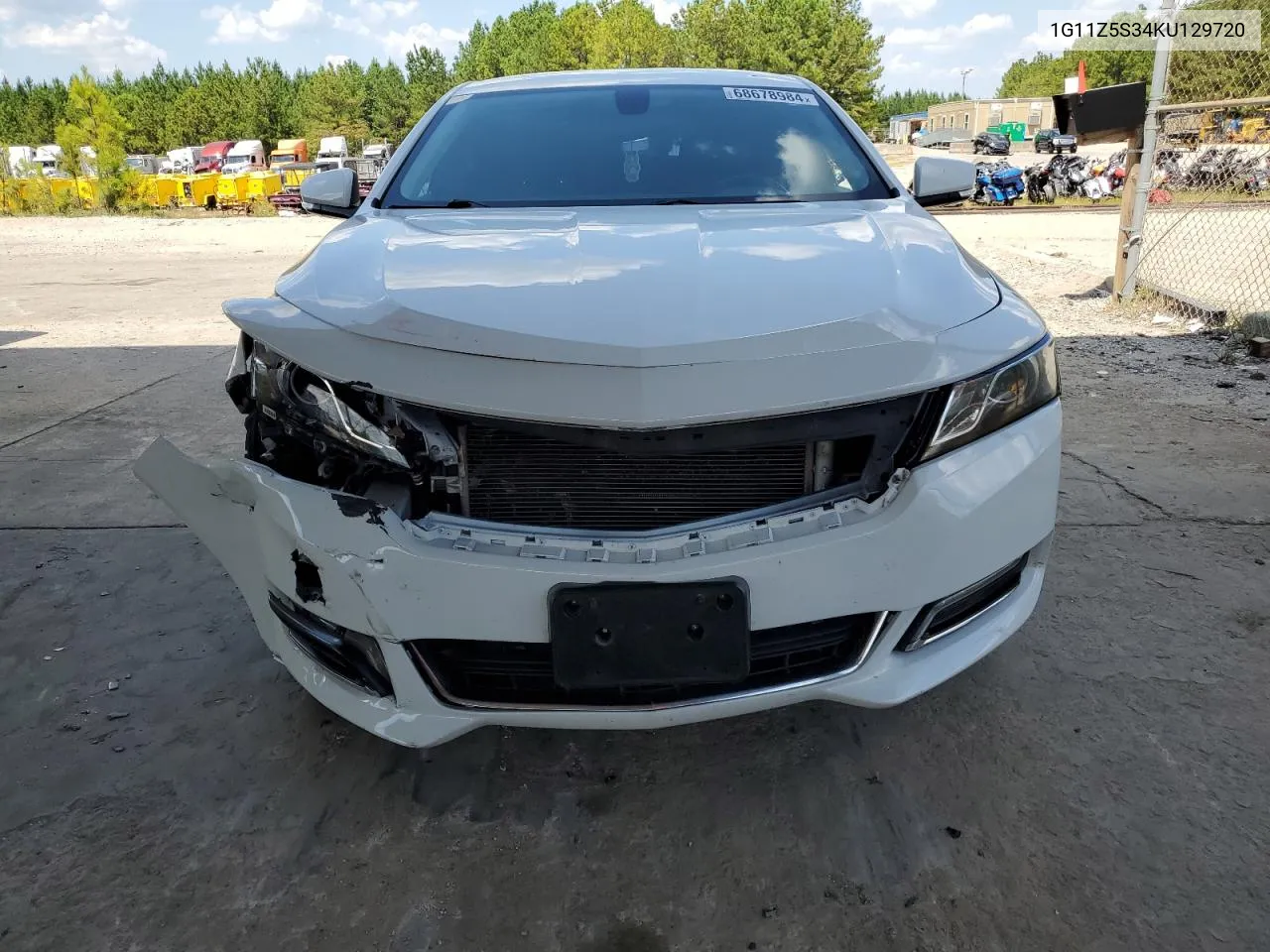 2019 Chevrolet Impala Lt VIN: 1G11Z5S34KU129720 Lot: 68678984