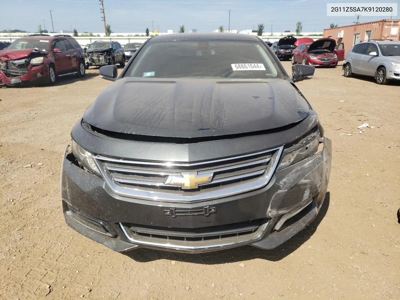 2G11Z5SA7K9120280 2019 Chevrolet Impala Lt