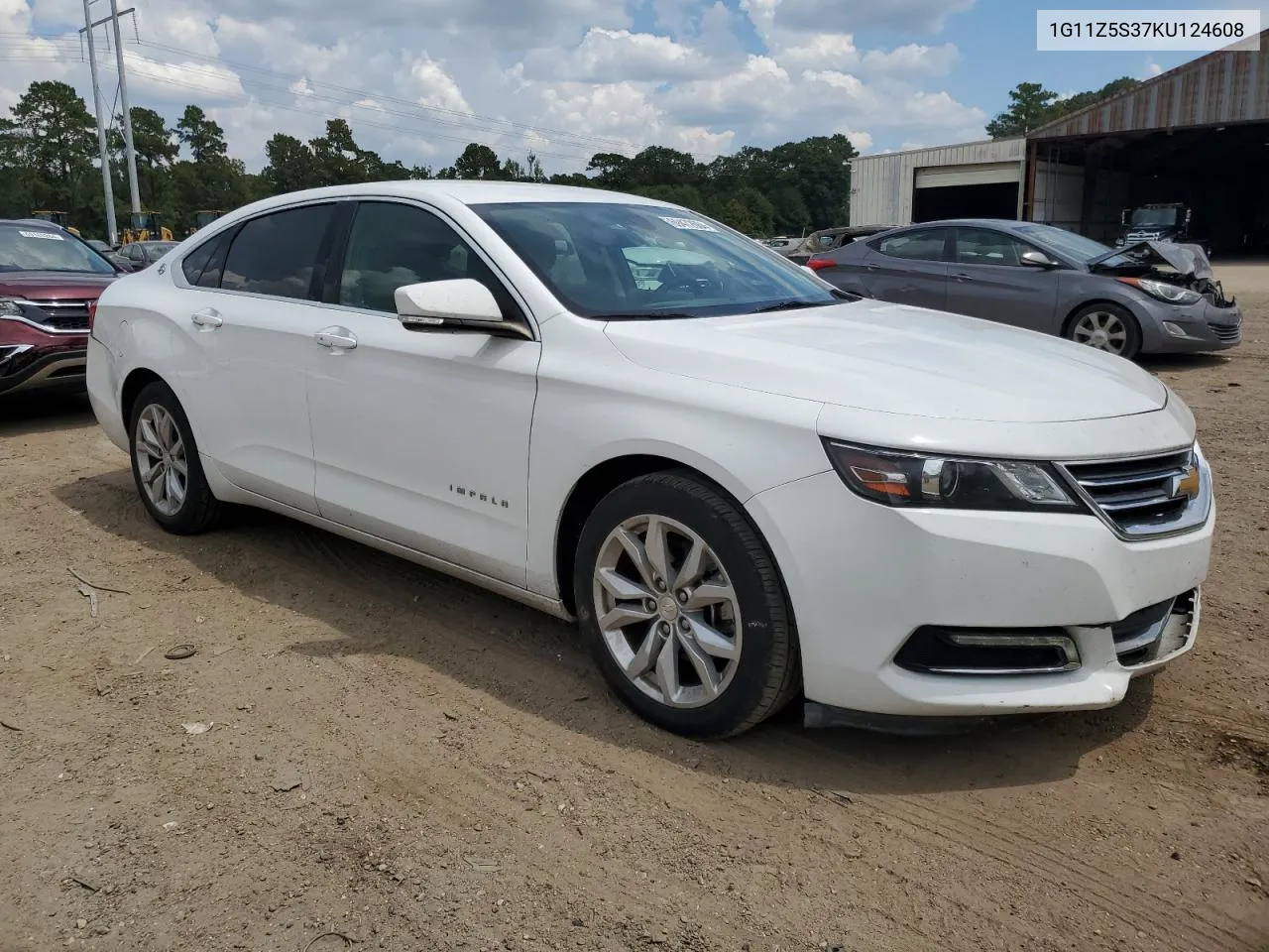 2019 Chevrolet Impala Lt VIN: 1G11Z5S37KU124608 Lot: 69472604