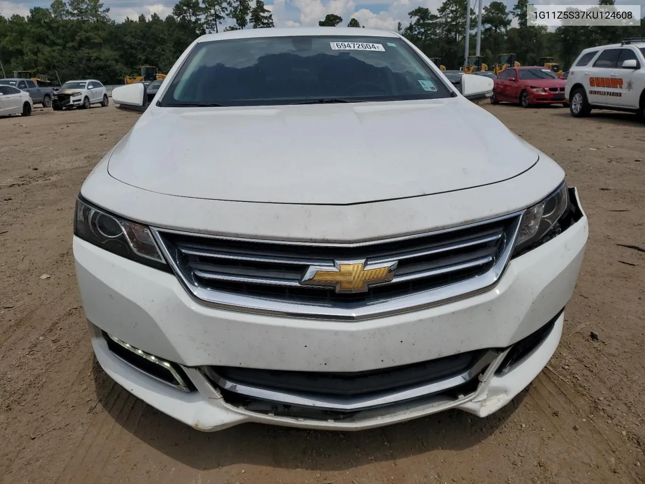 2019 Chevrolet Impala Lt VIN: 1G11Z5S37KU124608 Lot: 69472604