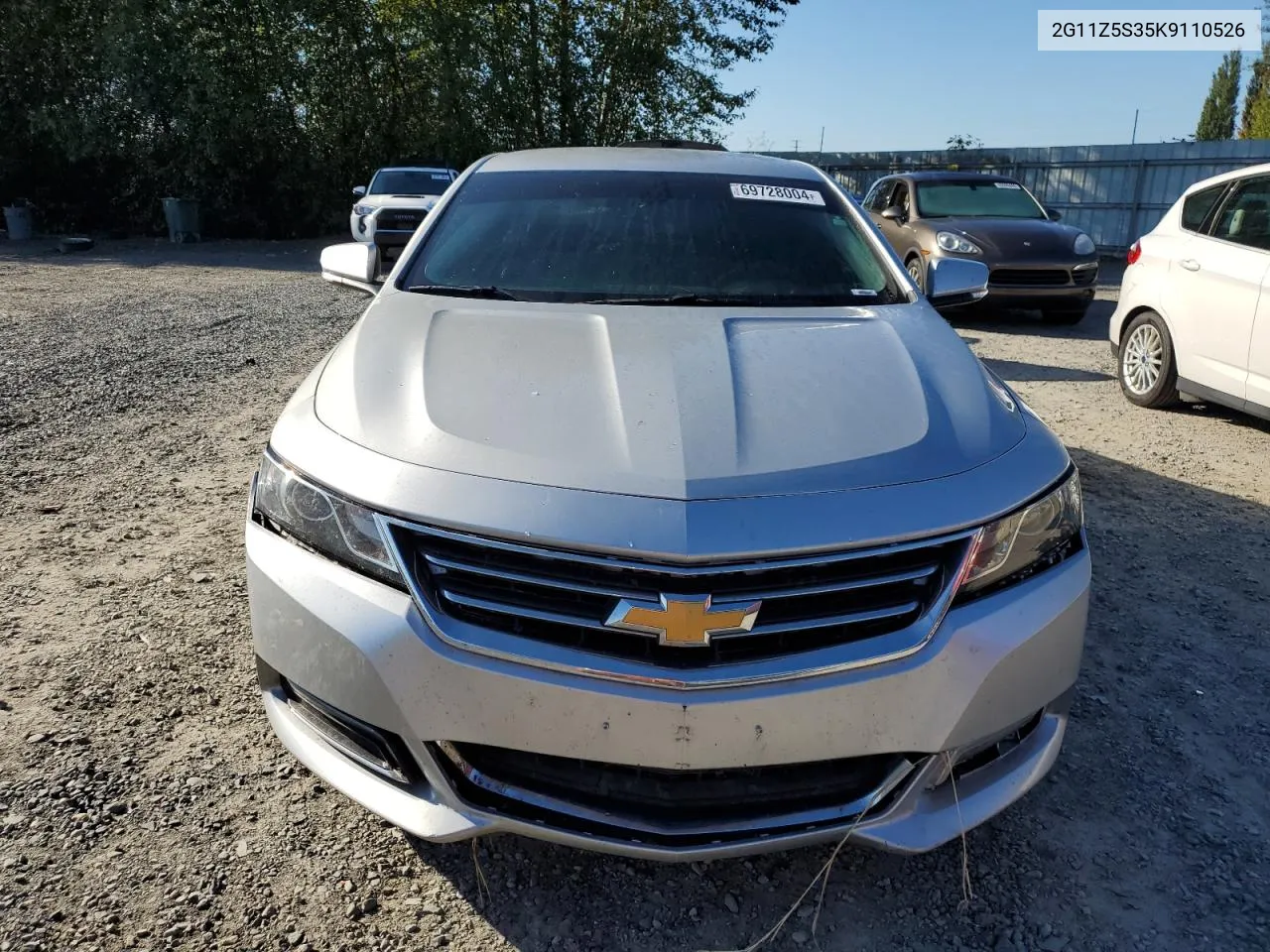 2019 Chevrolet Impala Lt VIN: 2G11Z5S35K9110526 Lot: 69728004