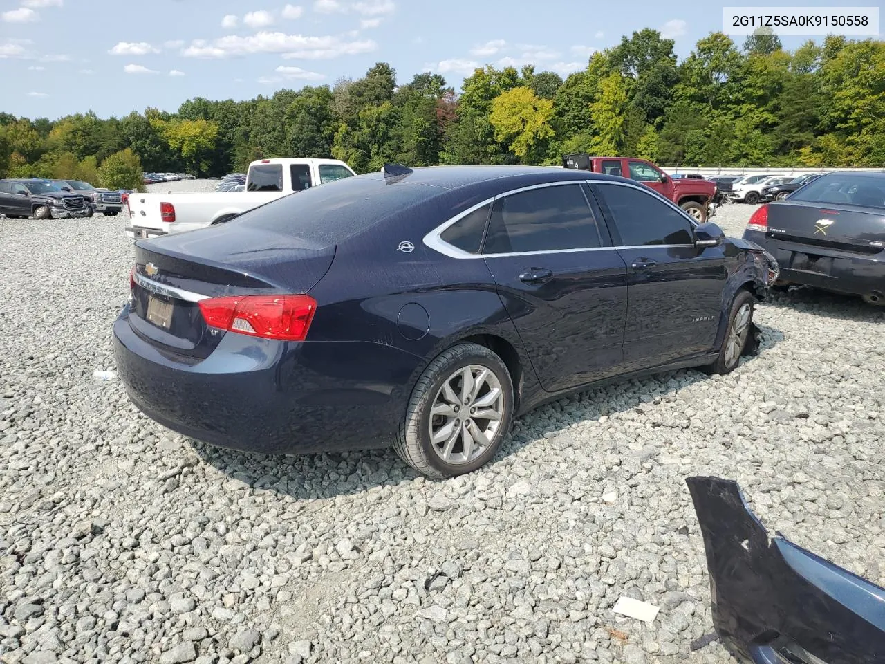 2019 Chevrolet Impala Lt VIN: 2G11Z5SA0K9150558 Lot: 70097154