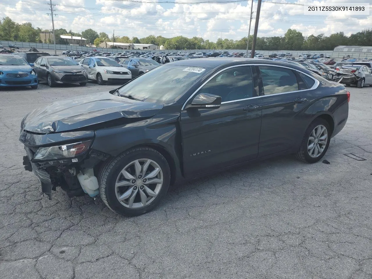 2019 Chevrolet Impala Lt VIN: 2G11Z5S30K9141893 Lot: 70204174