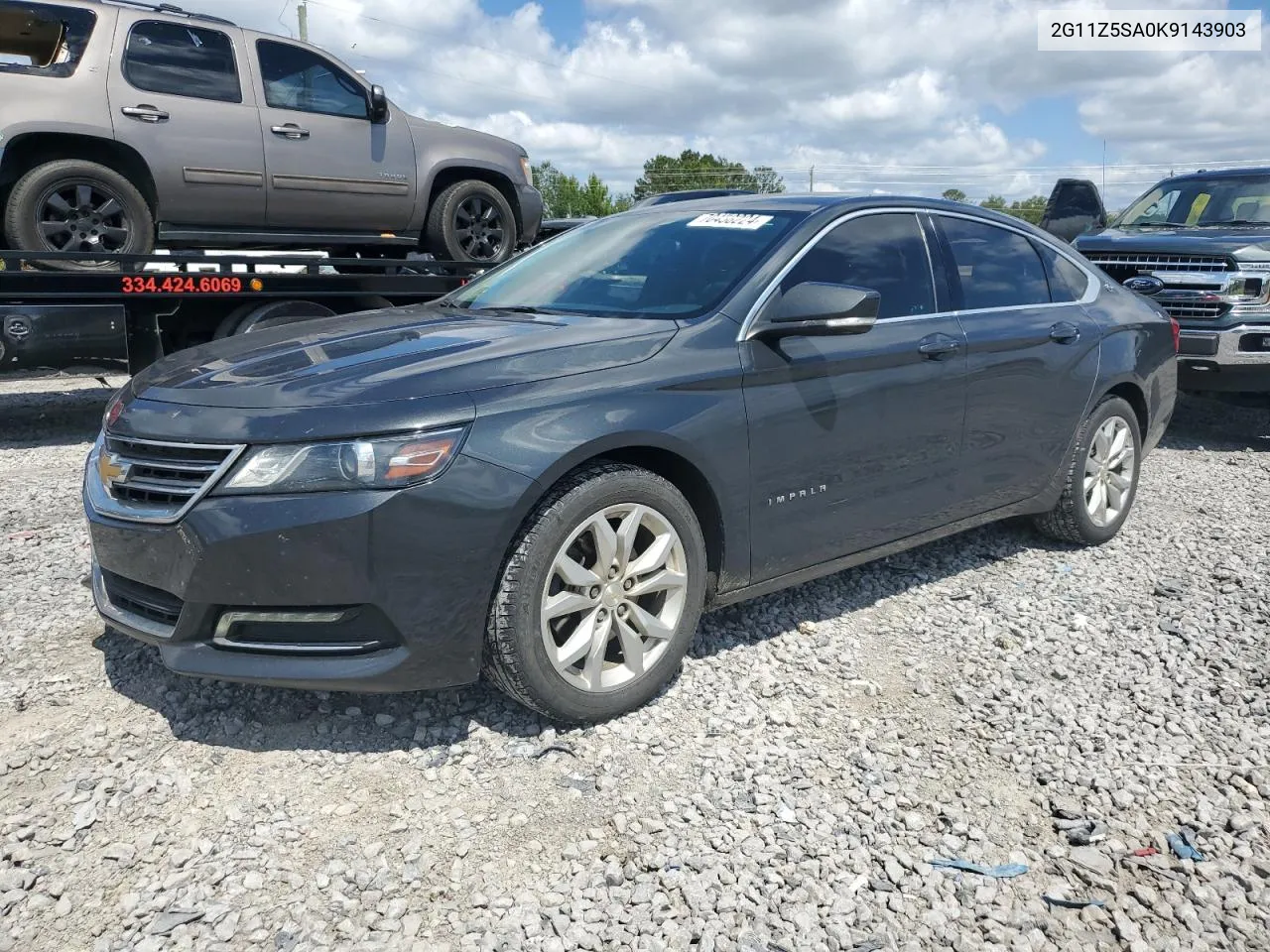 2G11Z5SA0K9143903 2019 Chevrolet Impala Lt