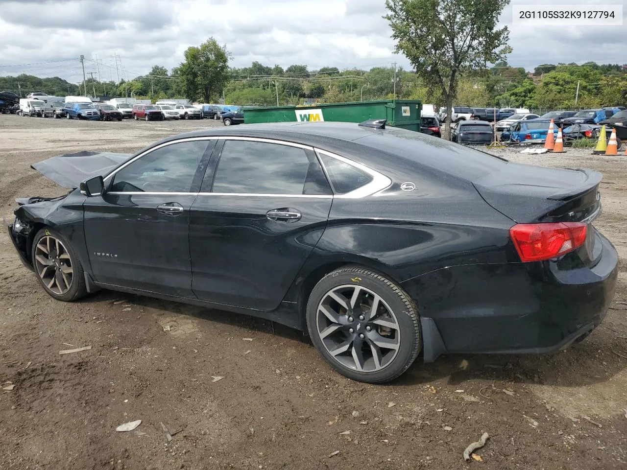 2019 Chevrolet Impala Premier VIN: 2G1105S32K9127794 Lot: 70918114