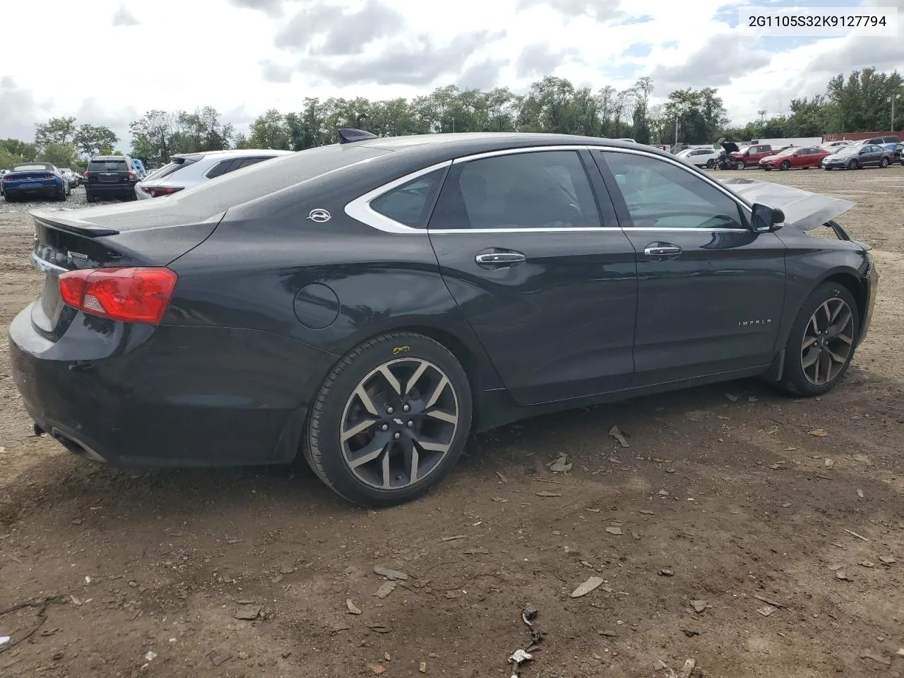 2019 Chevrolet Impala Premier VIN: 2G1105S32K9127794 Lot: 70918114