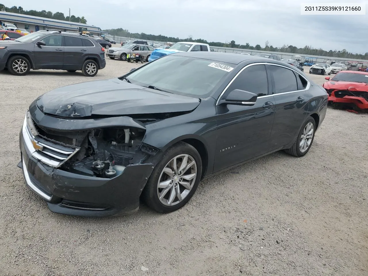 2019 Chevrolet Impala Lt VIN: 2G11Z5S39K9121660 Lot: 71054304