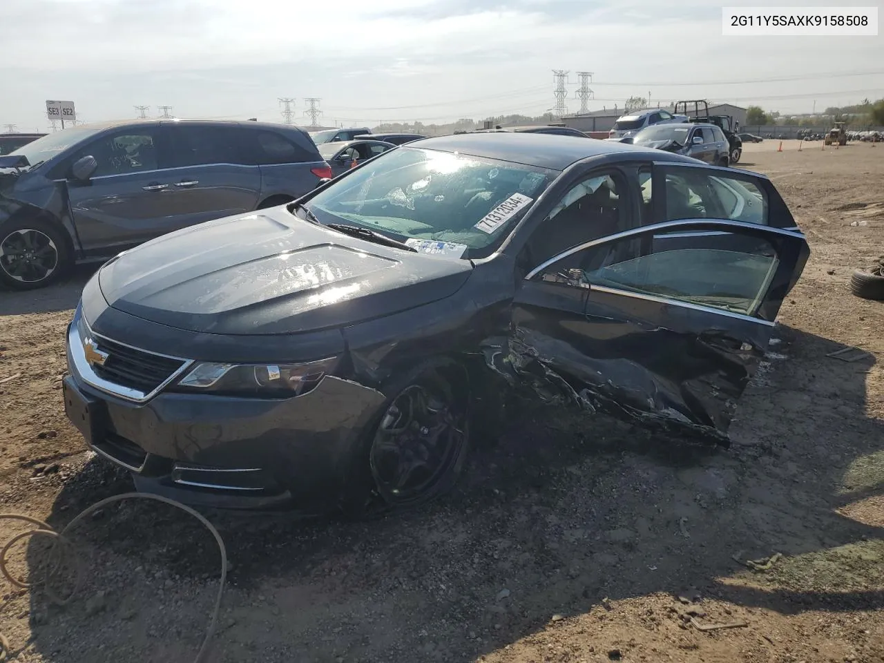 2019 Chevrolet Impala Ls VIN: 2G11Y5SAXK9158508 Lot: 71312034