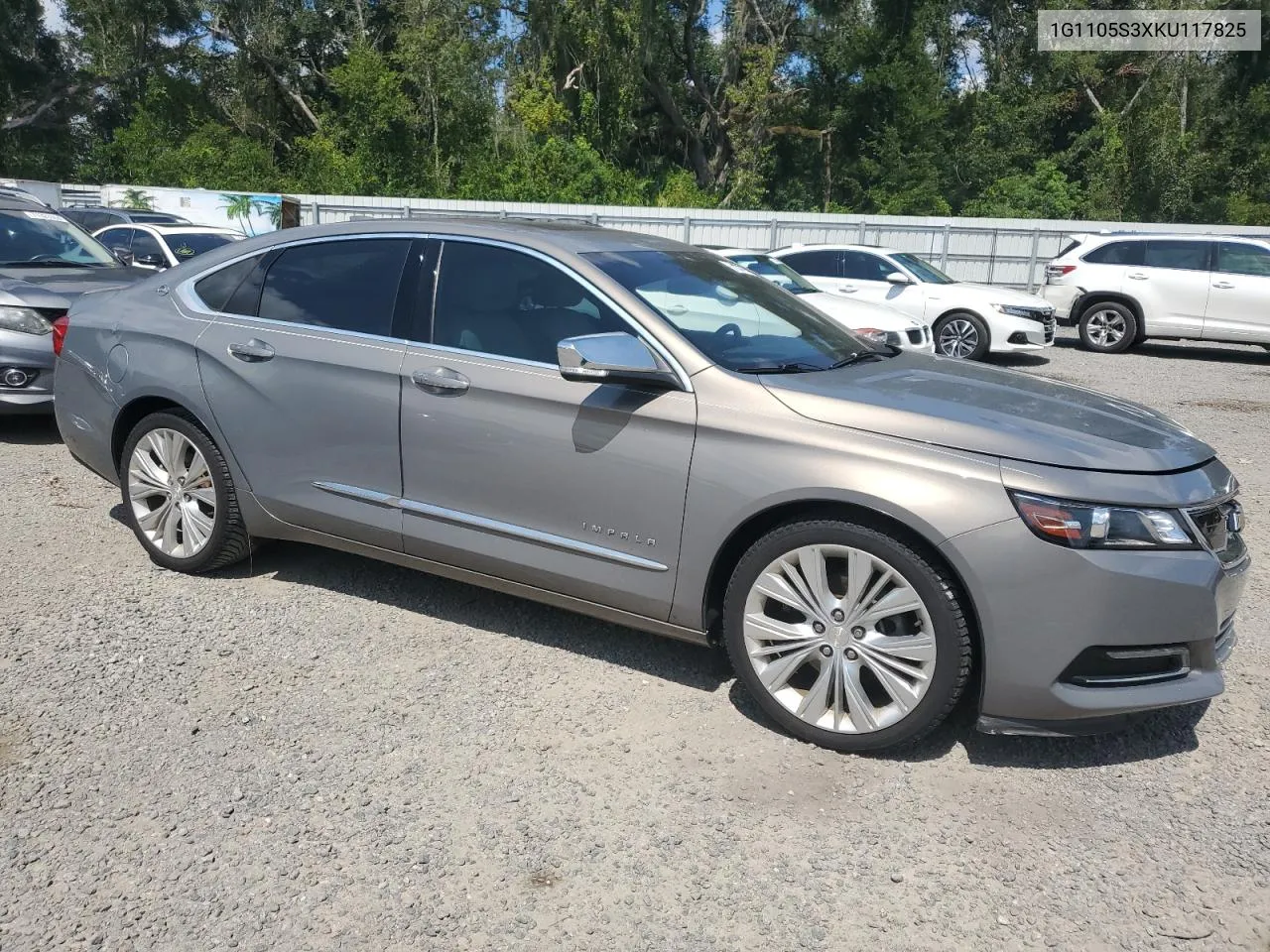 2019 Chevrolet Impala Premier VIN: 1G1105S3XKU117825 Lot: 71677944