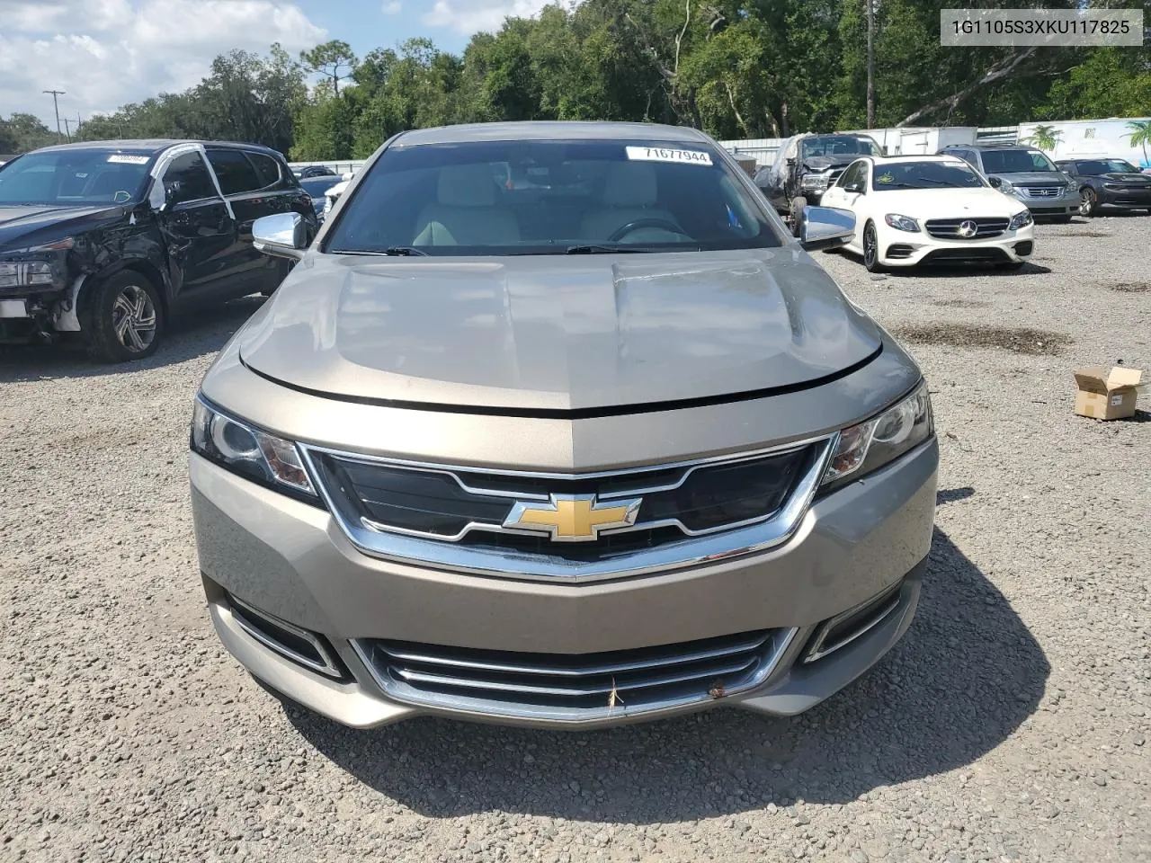 2019 Chevrolet Impala Premier VIN: 1G1105S3XKU117825 Lot: 71677944