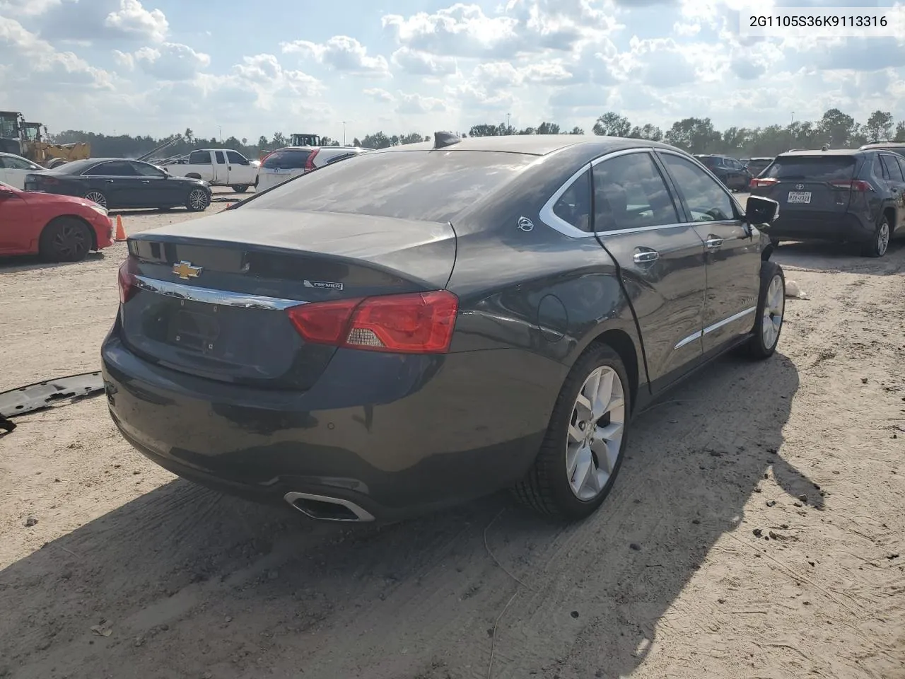 2019 Chevrolet Impala Premier VIN: 2G1105S36K9113316 Lot: 71793054