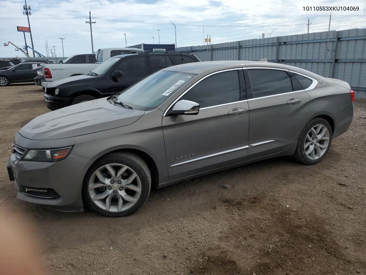 2019 Chevrolet Impala Premier VIN: 1G1105S3XKU104069 Lot: 71927274