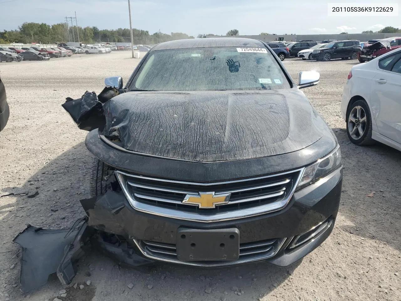 2019 Chevrolet Impala Premier VIN: 2G1105S36K9122629 Lot: 72049644