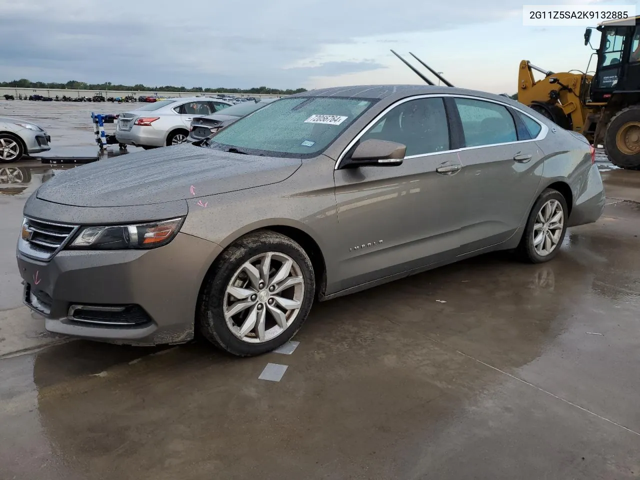 2G11Z5SA2K9132885 2019 Chevrolet Impala Lt