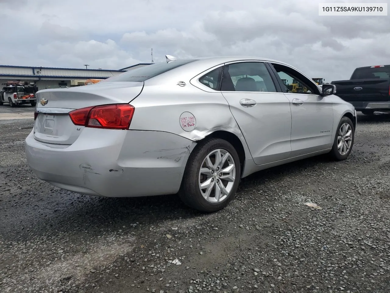 2019 Chevrolet Impala Lt VIN: 1G11Z5SA9KU139710 Lot: 72415394