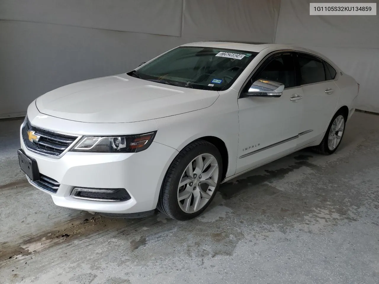 2019 Chevrolet Impala Premier VIN: 1G1105S32KU134859 Lot: 72626924