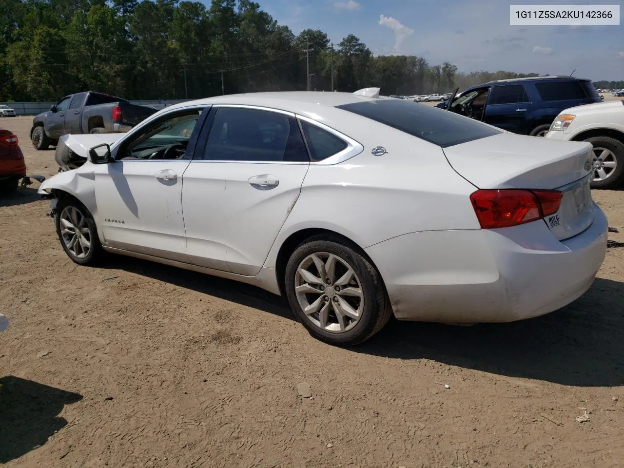 2019 Chevrolet Impala Lt VIN: 1G11Z5SA2KU142366 Lot: 72993564