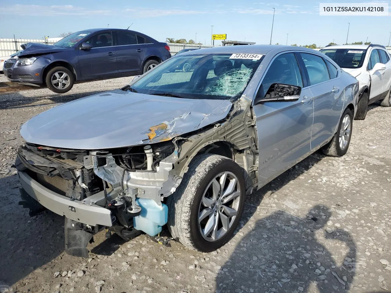 2019 Chevrolet Impala Lt VIN: 1G11Z5SA2KU142108 Lot: 73133154