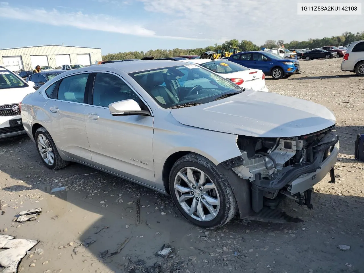 1G11Z5SA2KU142108 2019 Chevrolet Impala Lt