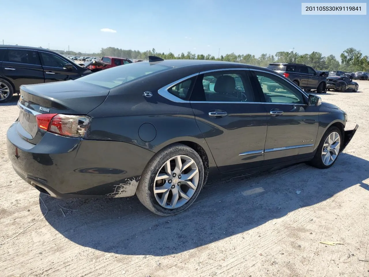 2019 Chevrolet Impala Premier VIN: 2G1105S30K9119841 Lot: 73152024