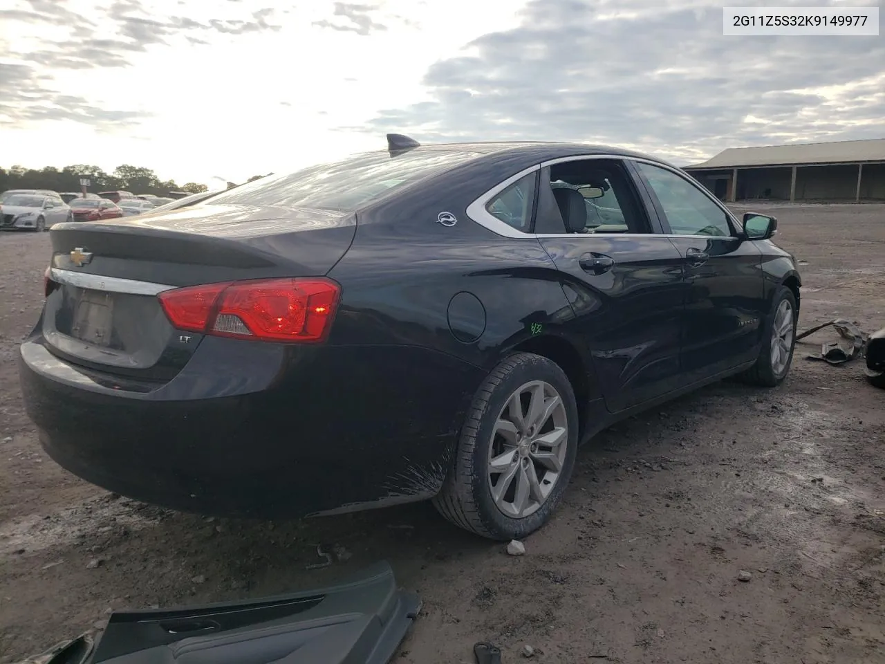 2G11Z5S32K9149977 2019 Chevrolet Impala Lt