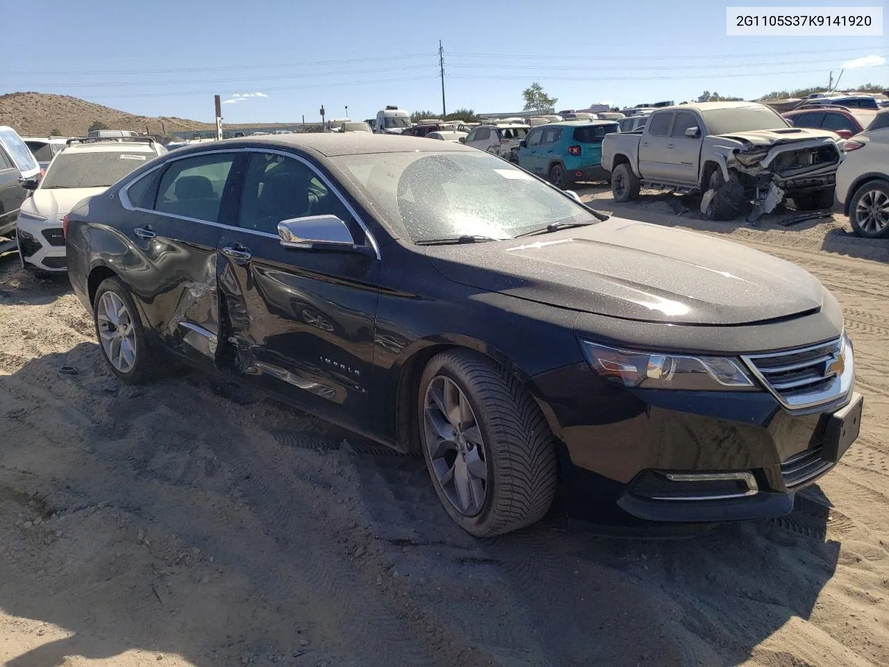 2019 Chevrolet Impala Premier VIN: 2G1105S37K9141920 Lot: 73569014