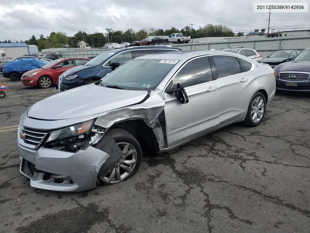 2019 Chevrolet Impala Lt VIN: 2G11Z5S38K9142936 Lot: 73571474