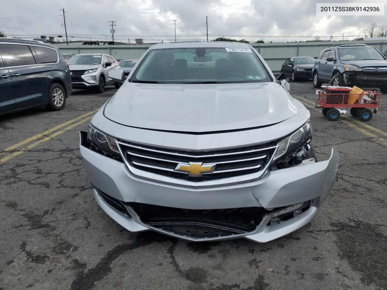 2G11Z5S38K9142936 2019 Chevrolet Impala Lt