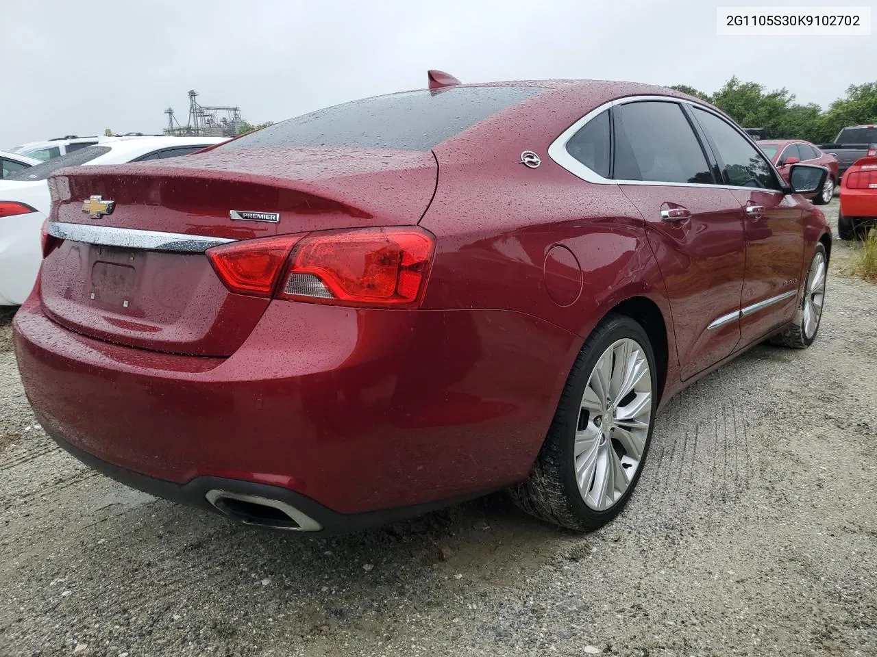 2019 Chevrolet Impala Premier VIN: 2G1105S30K9102702 Lot: 75084674