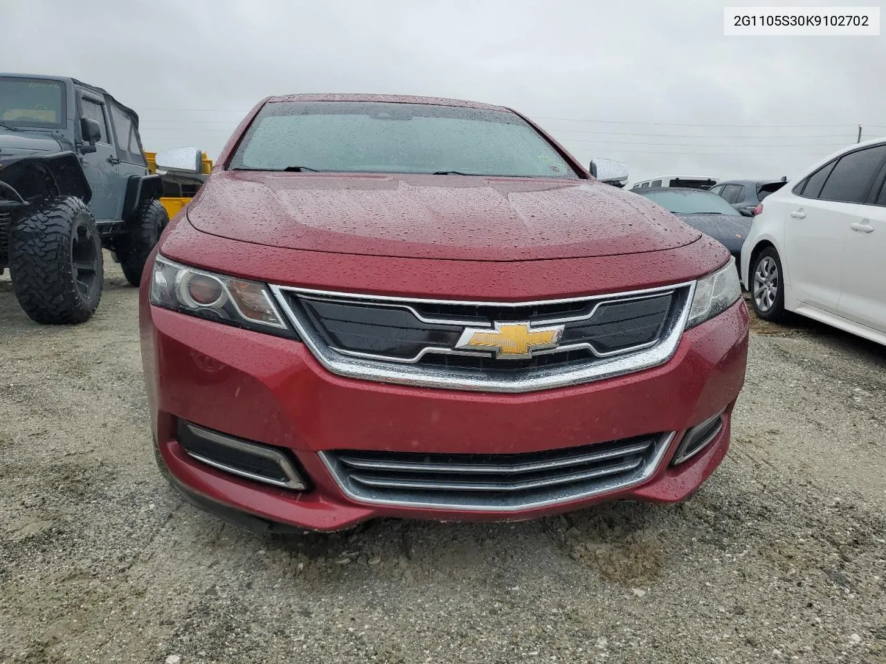 2019 Chevrolet Impala Premier VIN: 2G1105S30K9102702 Lot: 75084674