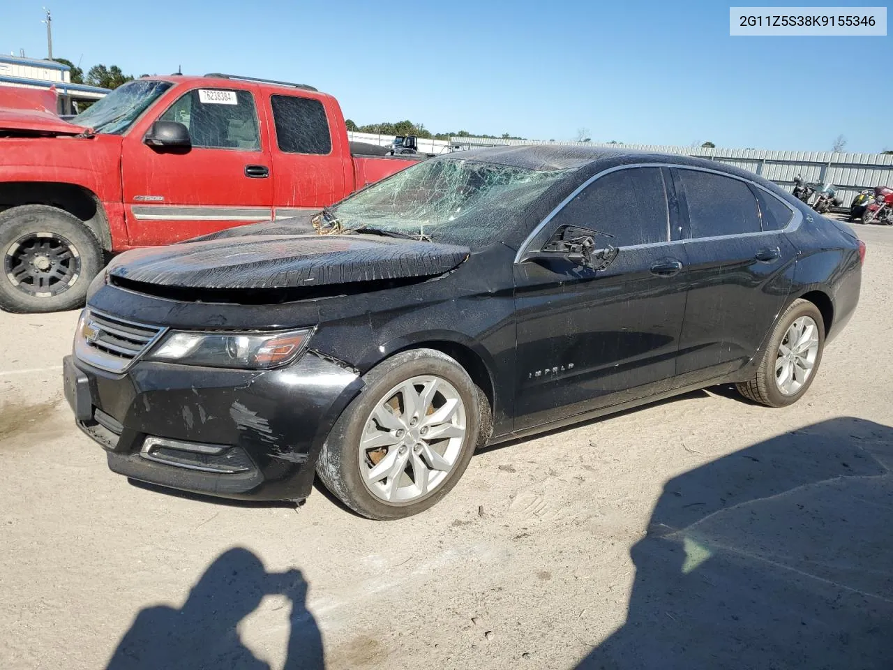 2019 Chevrolet Impala Lt VIN: 2G11Z5S38K9155346 Lot: 75565684