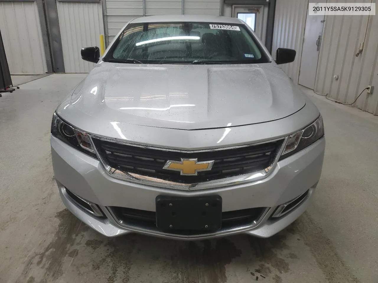 2019 Chevrolet Impala Ls VIN: 2G11Y5SA5K9129305 Lot: 75753004