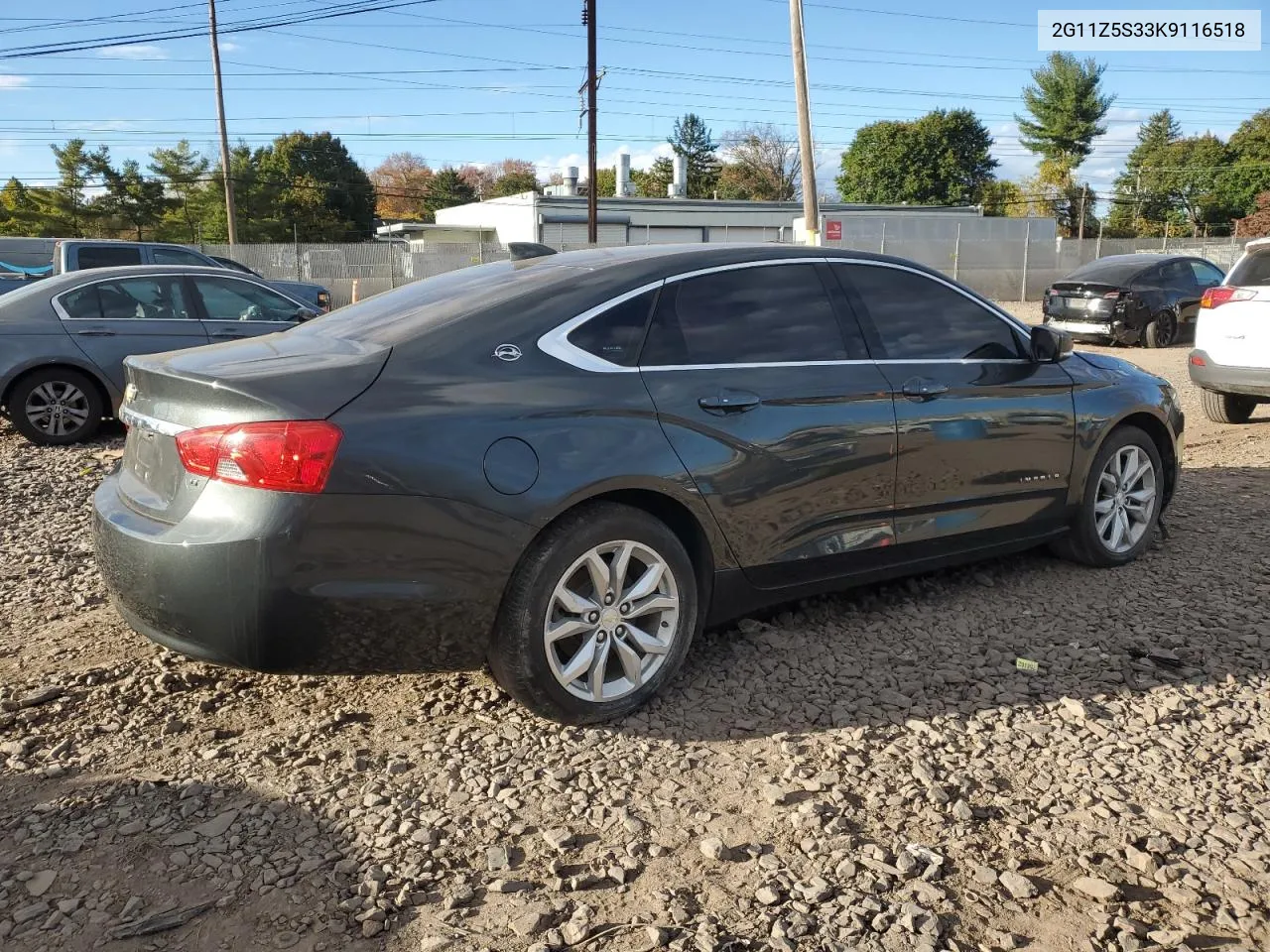 2019 Chevrolet Impala Lt VIN: 2G11Z5S33K9116518 Lot: 76169214