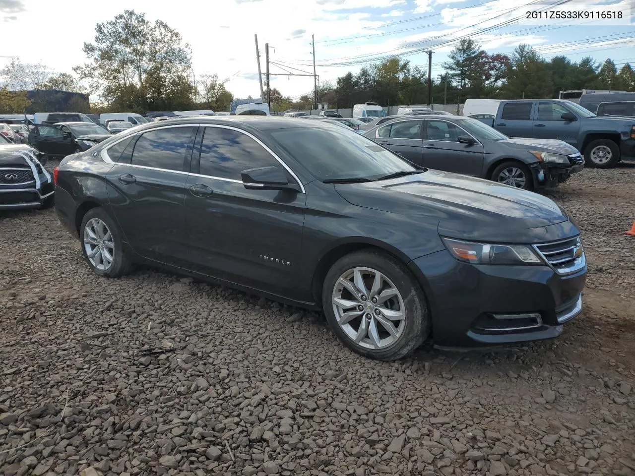 2019 Chevrolet Impala Lt VIN: 2G11Z5S33K9116518 Lot: 76169214