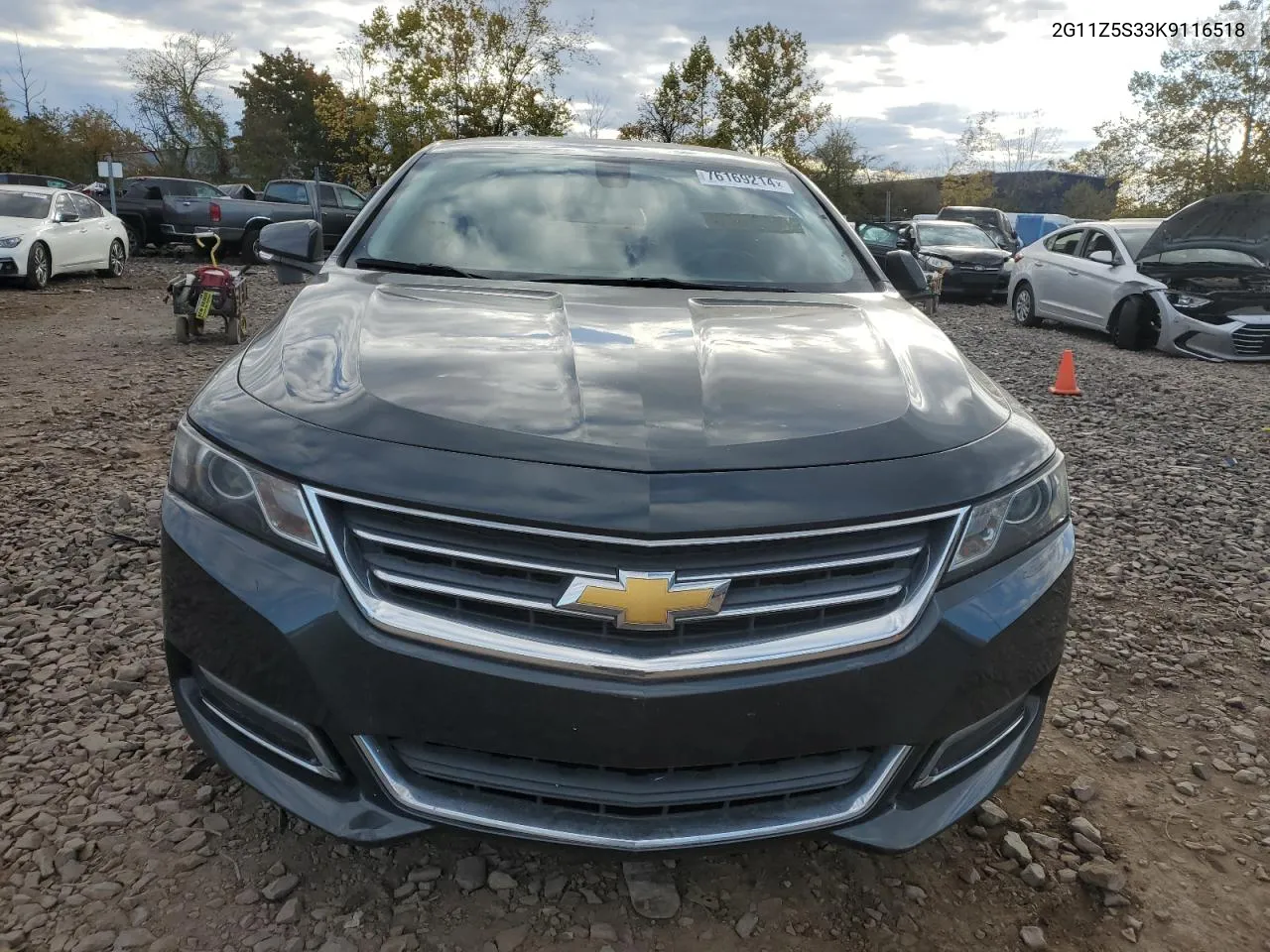 2019 Chevrolet Impala Lt VIN: 2G11Z5S33K9116518 Lot: 76169214