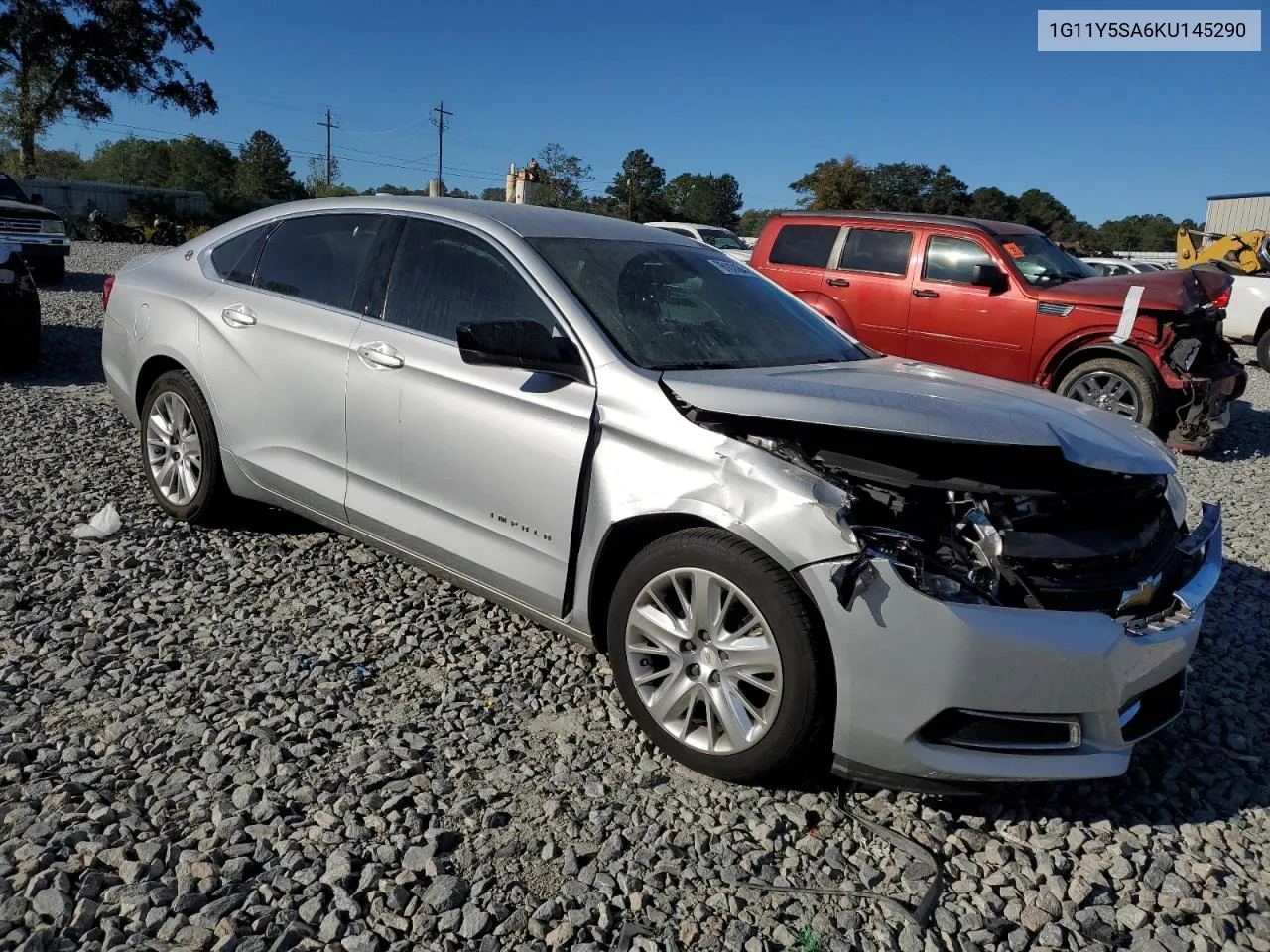 2019 Chevrolet Impala Ls VIN: 1G11Y5SA6KU145290 Lot: 76183184