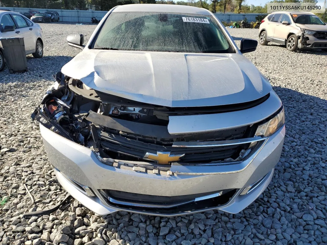 2019 Chevrolet Impala Ls VIN: 1G11Y5SA6KU145290 Lot: 76183184