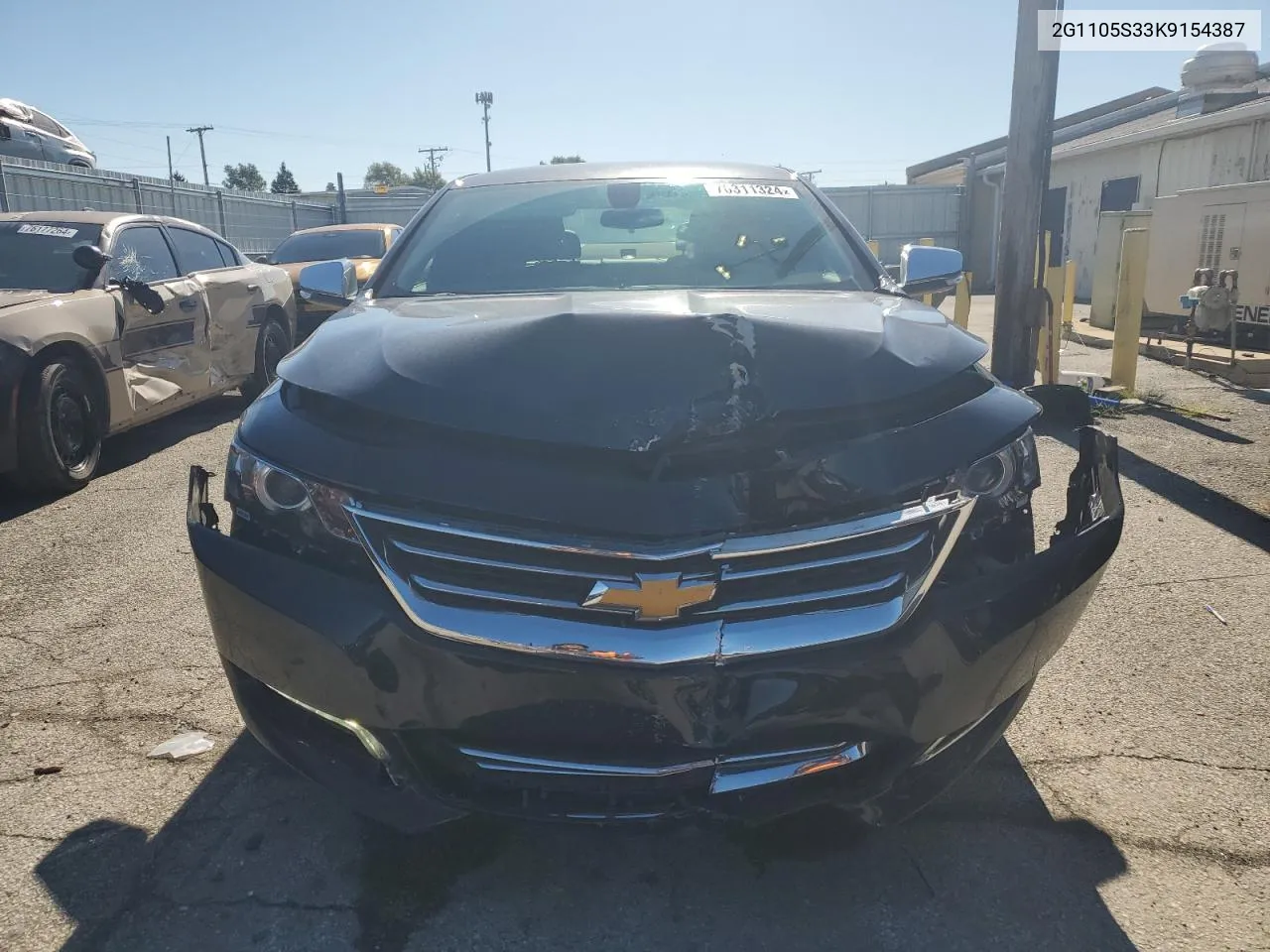 2019 Chevrolet Impala Premier VIN: 2G1105S33K9154387 Lot: 76311324