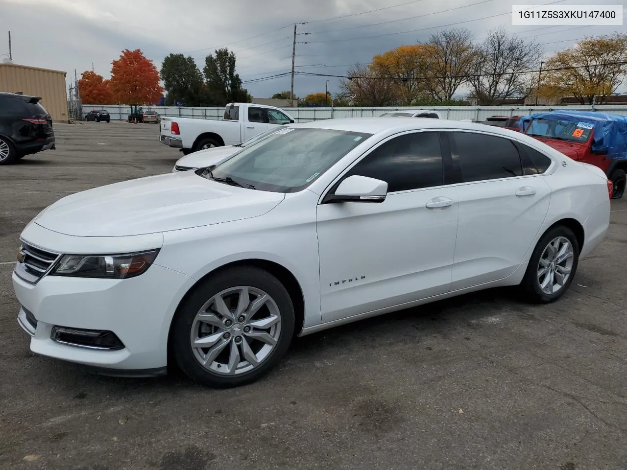 2019 Chevrolet Impala Lt VIN: 1G11Z5S3XKU147400 Lot: 77574374